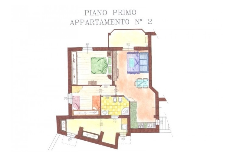 D - NK 2 Apartments in Colbordolo, close to Pesaro 