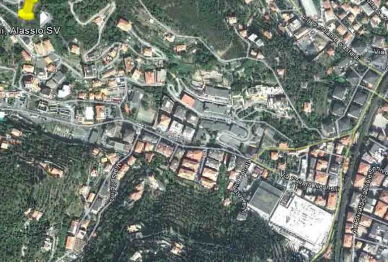 IKD 240 Alassio. Land with approved project.