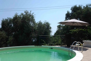 DNIK244 Sanremo. Magic house with a pool!