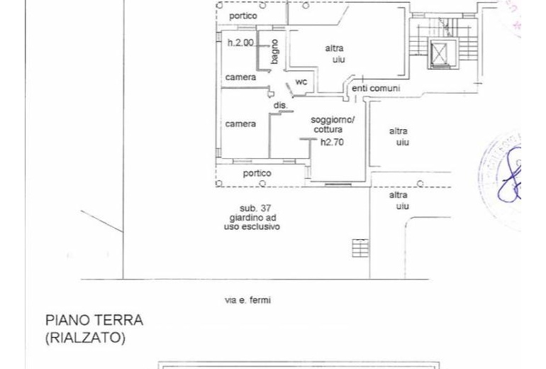 DYK77. Three-room flat via Enrico Fermi, Lesmo