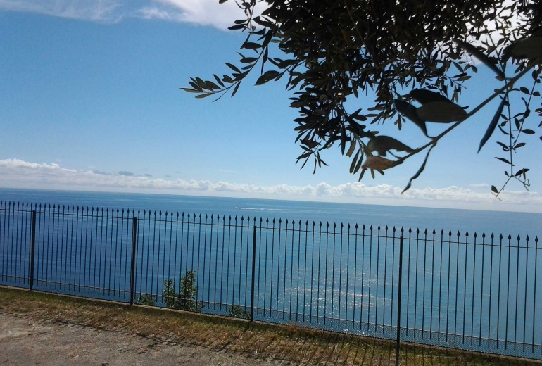 DNIK150 Imperia.Magnificent sea-views apartment with swimming pool in the villa!