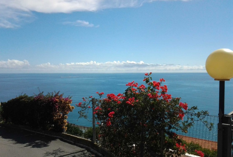 DNIK150 Imperia.Magnificent sea-views apartment with swimming pool in the villa!