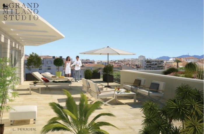 AIK 010 A penthouse by the sea in Cannes