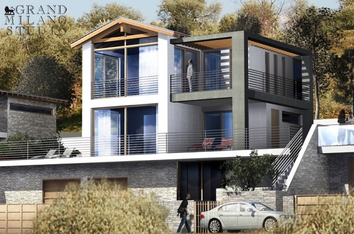 D-OK 15 Panoramic view designer villas with a swimming pool 