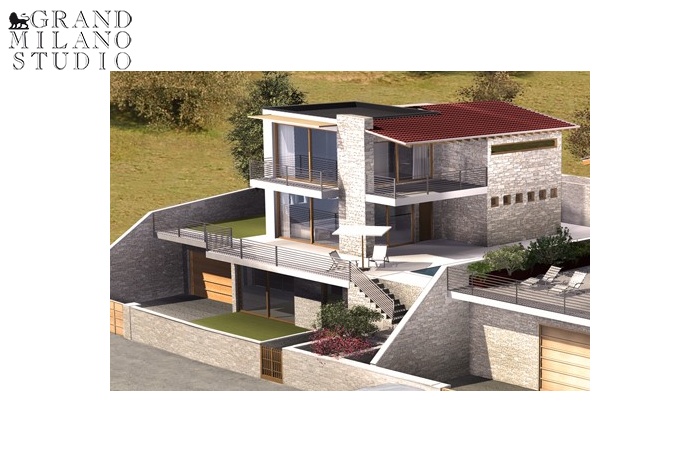 D-OK 15 Panoramic view designer villas with a swimming pool 