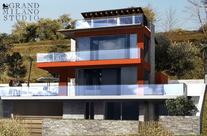 D-OK 15 Panoramic view designer villas with a swimming pool 