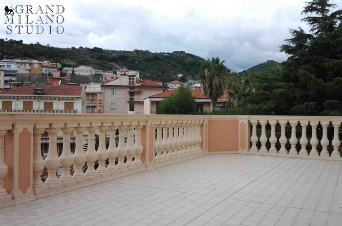 DIK154 New panoramic view penthouse in Sanremo 