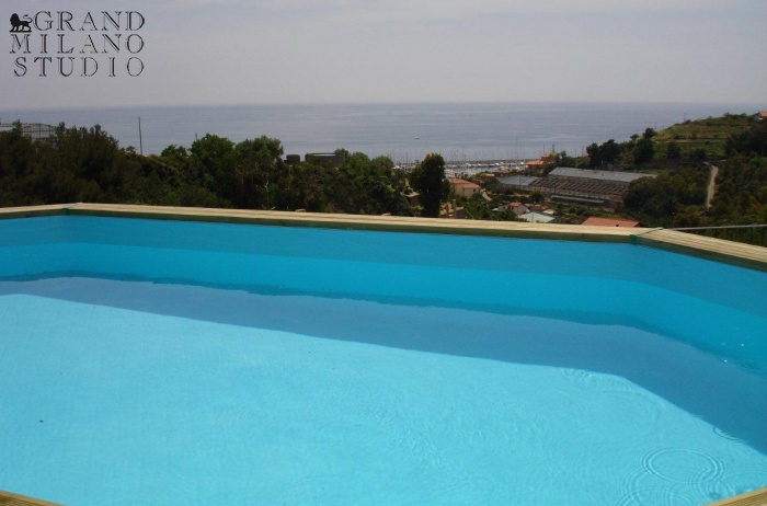 DIK3  A new villa with a stunning sea-view in Santo Stefano al Mare 