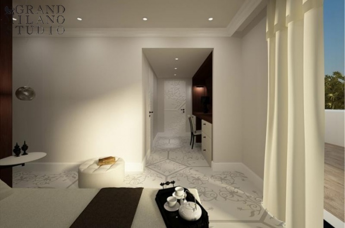 AIK 012 New panoramic view villa with a pool in Roquebrune-Cap-Martin 