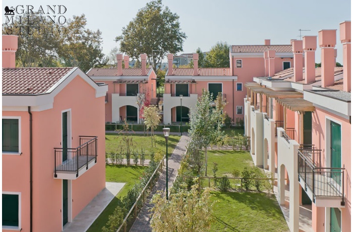 DAB-21  2- and 3-bedroom apartments in a new residential compound in Lido di Jesolo