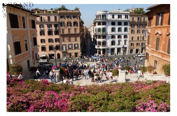 D-SVM.98. A villa with a garden on Piazza di Spagna, Rome