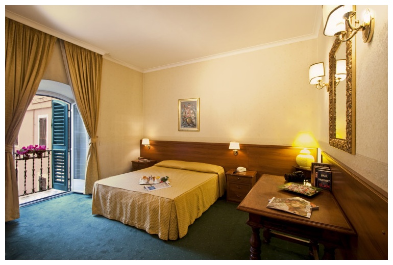 DAU502 3 star hotel  in Rome near the Termini Central Railway Station, 