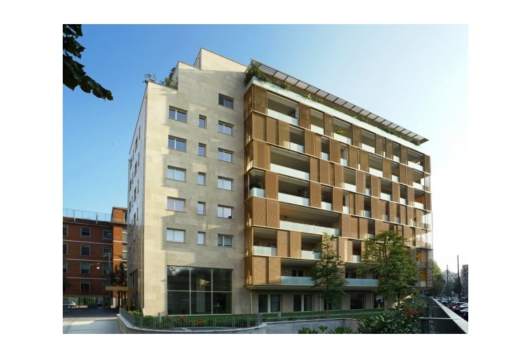 DAU118 Apartments in a new building, Milan, prestigious central district.