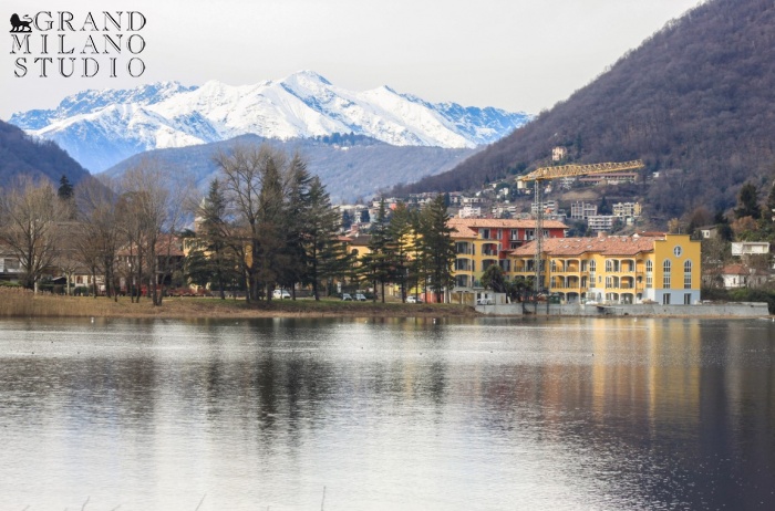 AAU409 apartments on the first line of Lugano Lake, a new residential complex