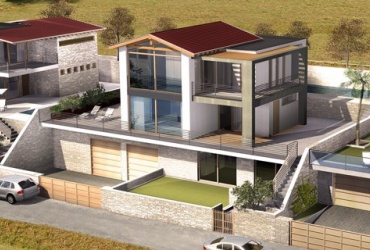 D-OK 15 Panoramic view designer villas with a swimming pool 