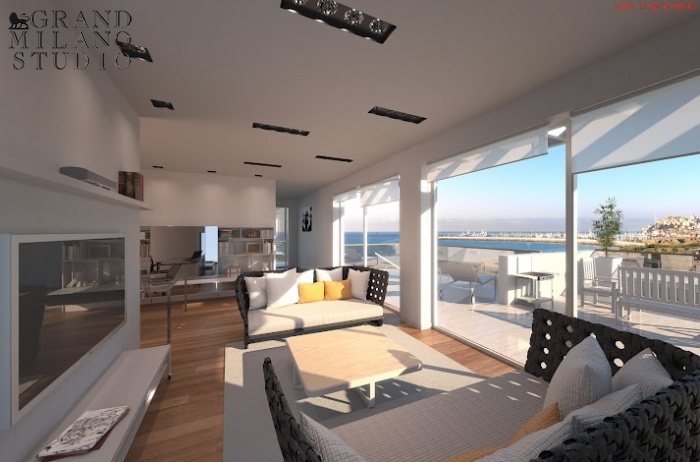 DIK20 Prestigious apartments and penthouses in a new residential building in Imperia