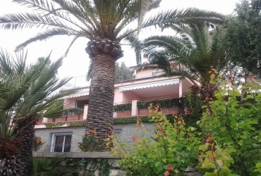 DIK235 1st line villa with a garden in Sanremo 